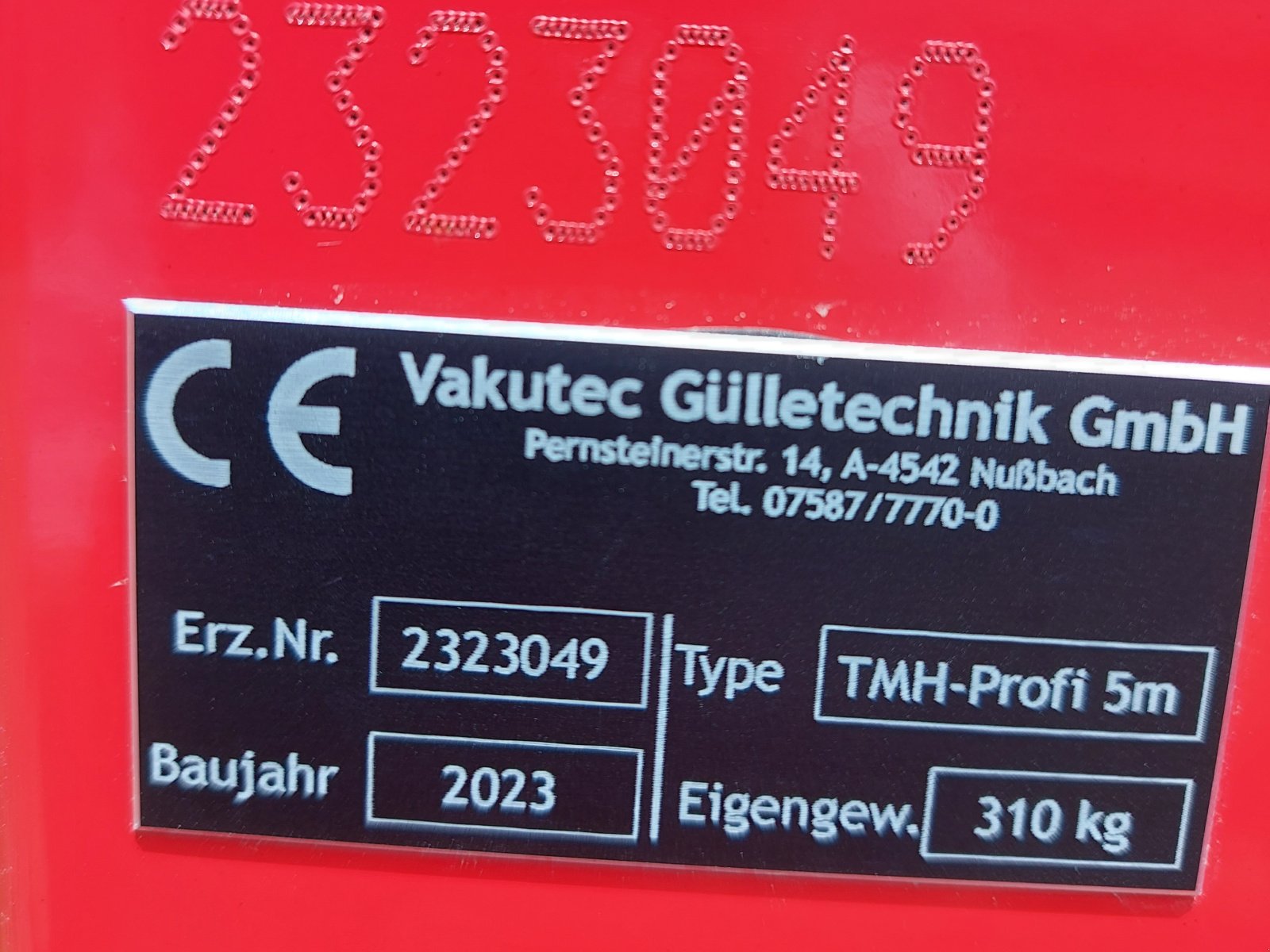 Güllemixer des Typs Vakutec TMH-Profi 5m, Neumaschine in Wertach (Bild 2)