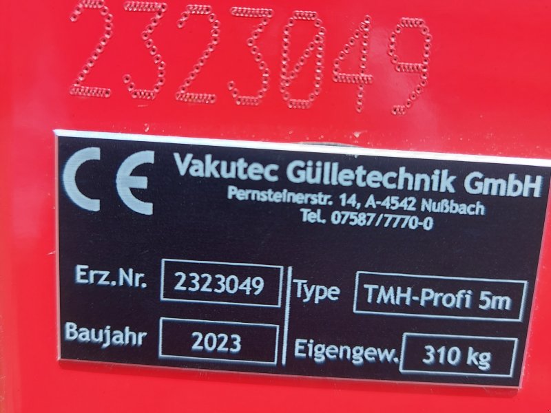 Güllemixer des Typs Vakutec TMH-Profi 5m, Neumaschine in Wertach (Bild 1)
