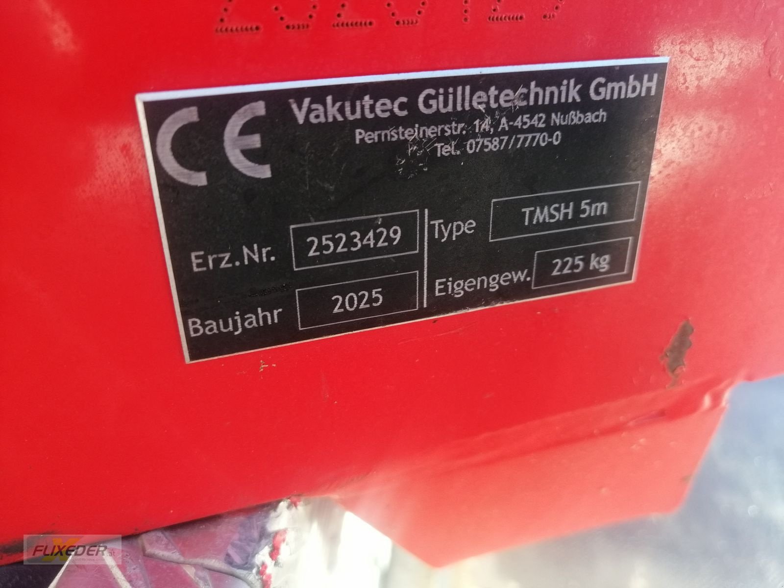 Güllemixer Türe ait Vakutec TMSH 5m mit HE 19 Turboflügel, Gebrauchtmaschine içinde Pattigham (resim 8)