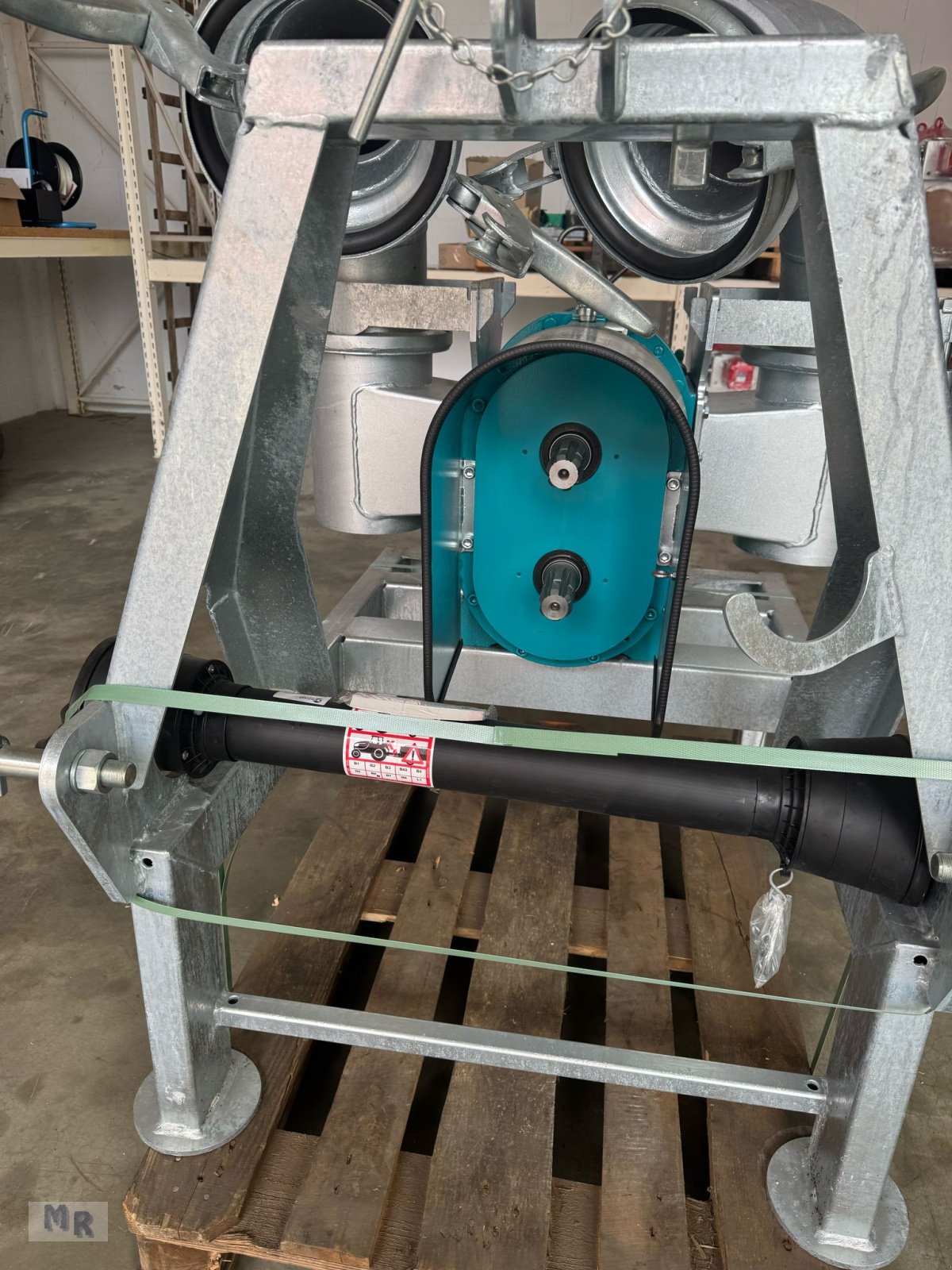 Güllepumpe des Typs Börger FL 1036-360 im Bock, Neumaschine in Greven (Bild 1)