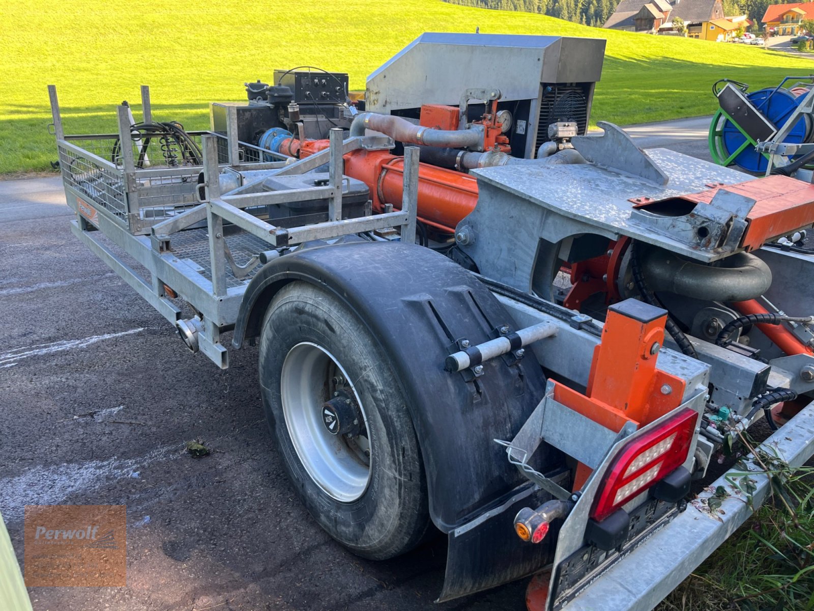 Güllepumpe des Typs Perwolf Pumpenanhänger für Gülleverschlauchung, Gebrauchtmaschine in Obdach (Bild 4)