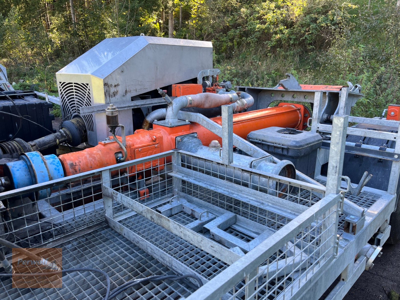 Güllepumpe des Typs Perwolf Pumpenanhänger für Gülleverschlauchung, Gebrauchtmaschine in Obdach (Bild 5)