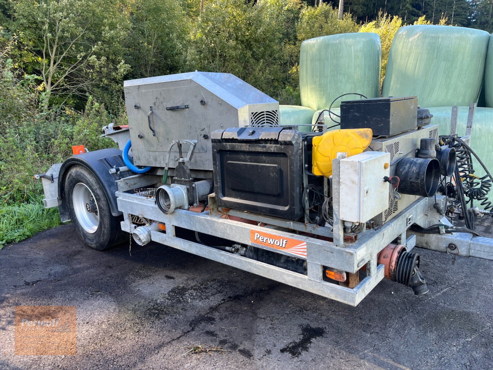 Güllepumpe des Typs Perwolf Pumpenanhänger für Gülleverschlauchung, Gebrauchtmaschine in Obdach (Bild 7)