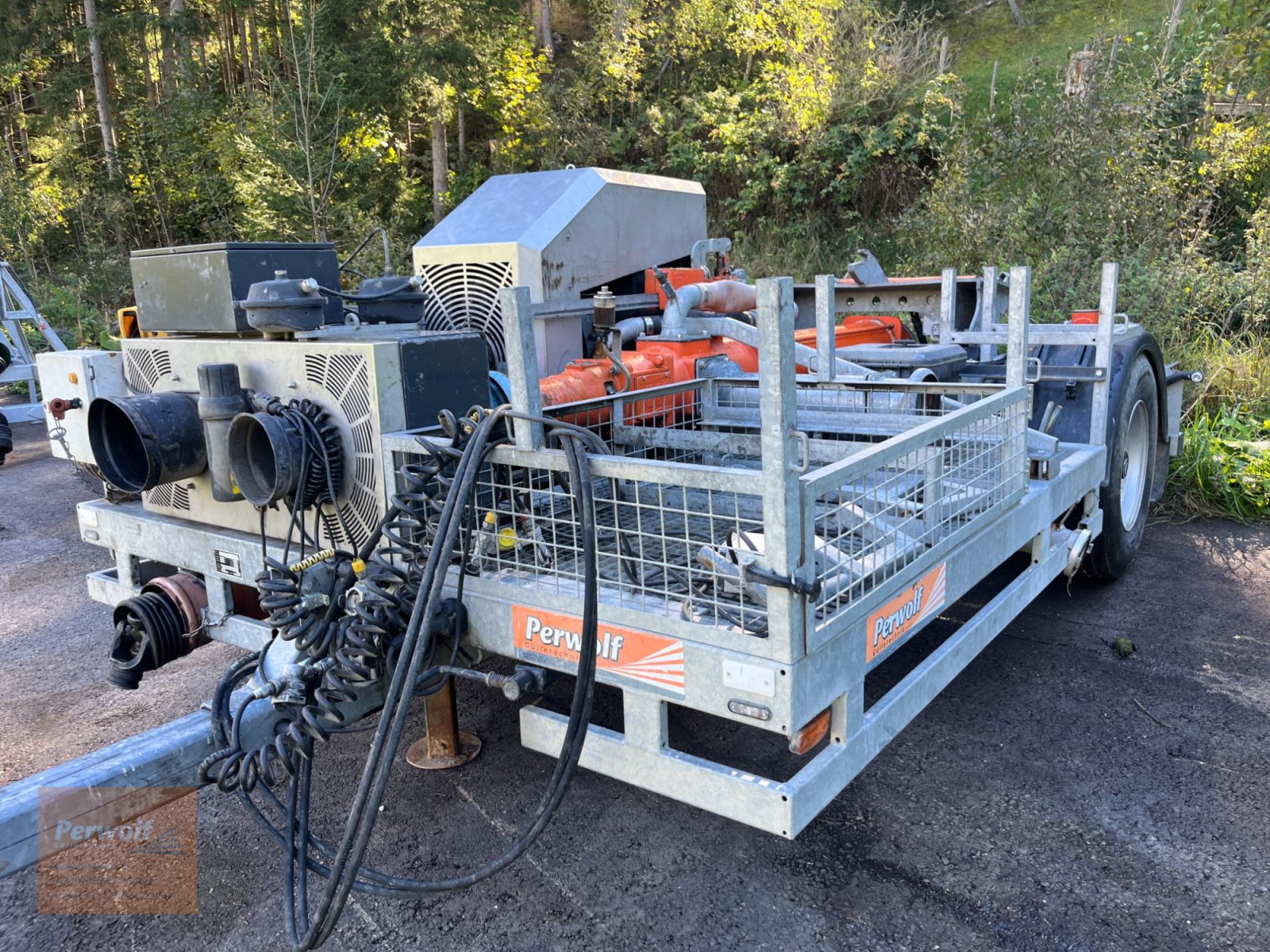 Güllepumpe des Typs Perwolf Pumpenanhänger für Gülleverschlauchung, Gebrauchtmaschine in Obdach (Bild 9)