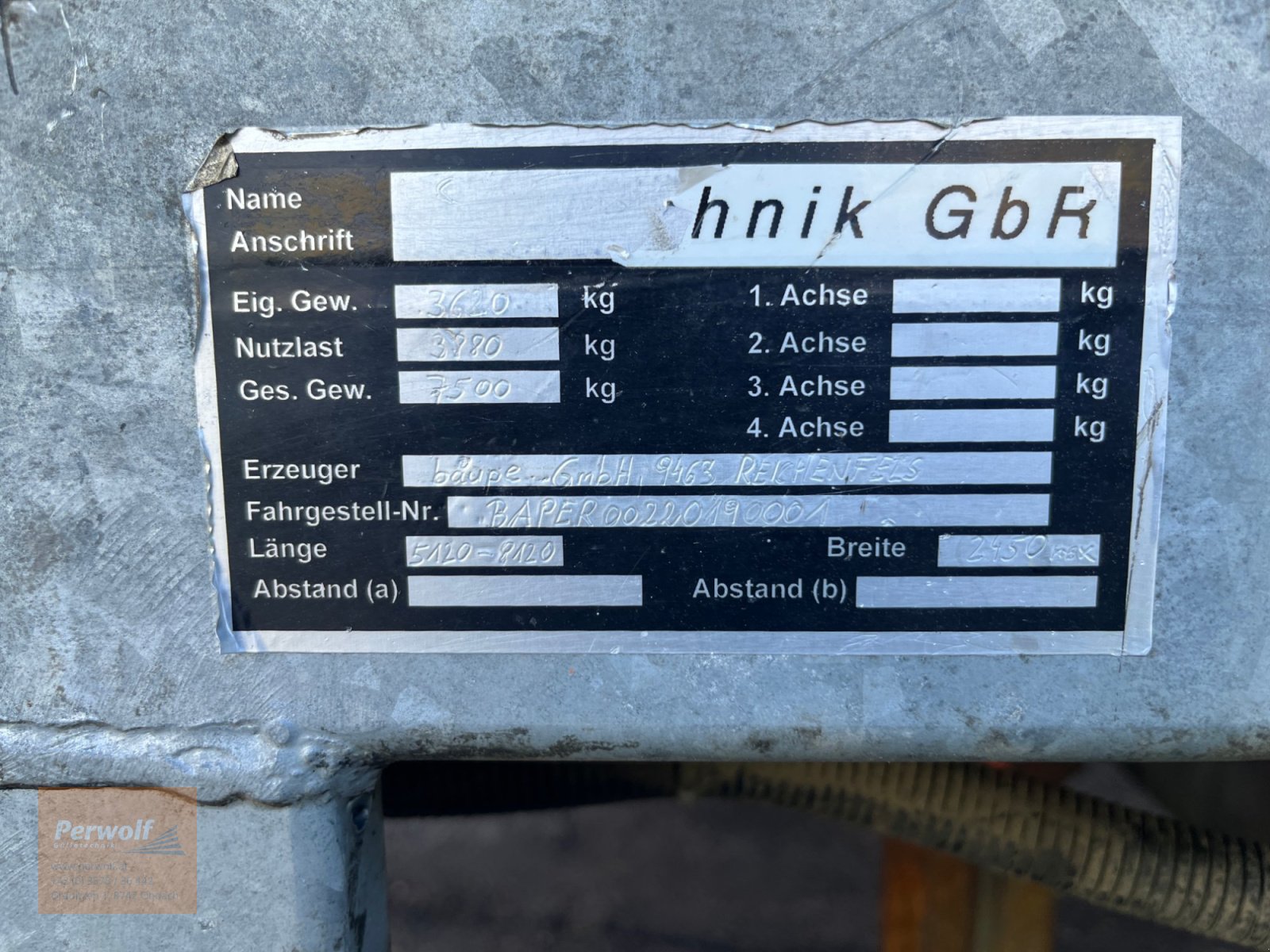 Güllepumpe des Typs Perwolf Pumpenanhänger für Gülleverschlauchung, Gebrauchtmaschine in Obdach (Bild 10)