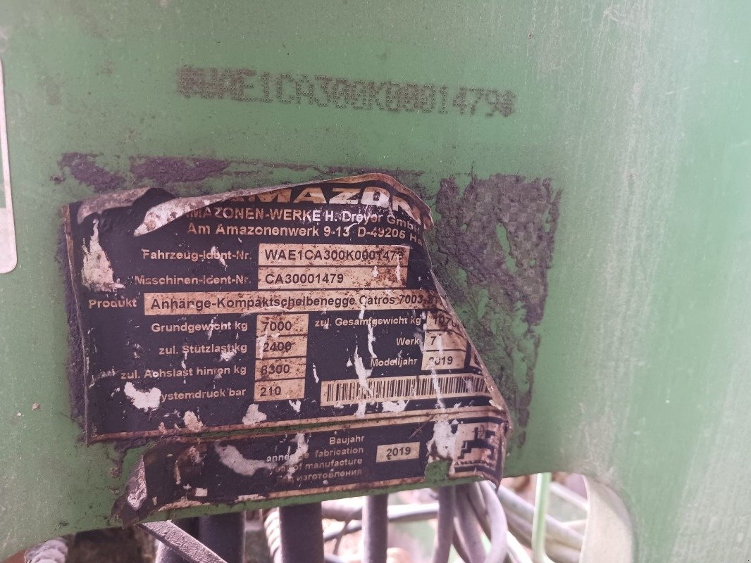 Güllescheibenegge des Typs Amazone Catros 7003-2TX, Gebrauchtmaschine in Ebersbach (Bild 7)