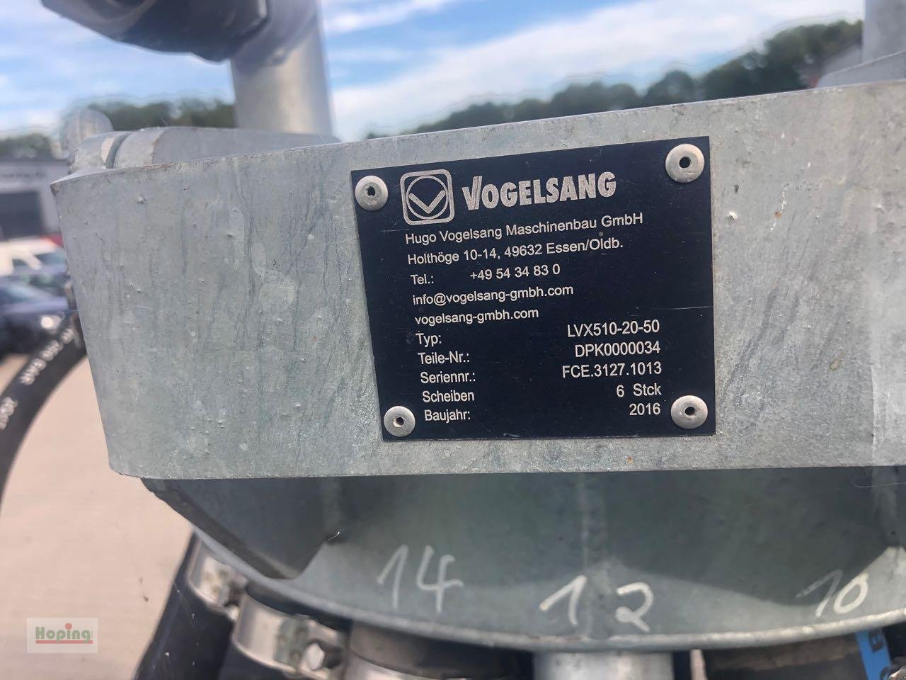 Güllescheibenegge des Typs Sonstige Agro Masz 5 BT, Gebrauchtmaschine in Bakum (Bild 10)