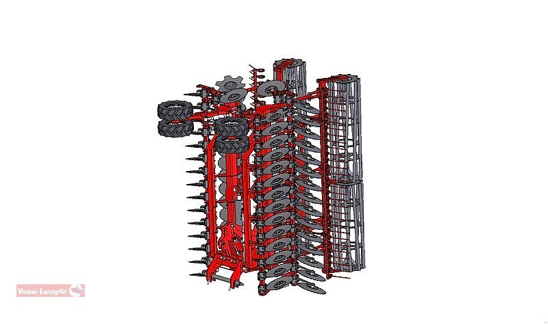 Güllescheibenegge of the type Unia Ares XLA H6 Güllescheibenegge 6m Vogelsang EasyCut 24 Verteiler, Neumaschine in Ostheim/Rhön (Picture 19)