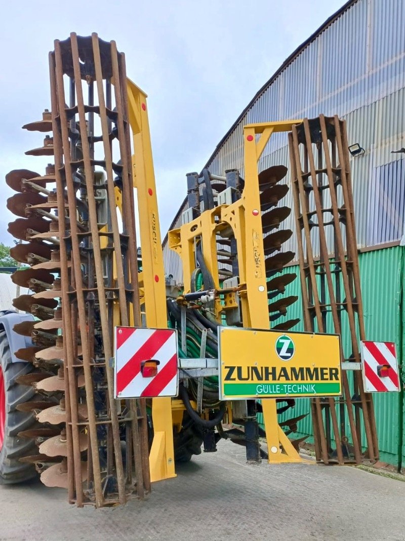 Güllescheibenegge Türe ait Zunhammer KUSGU 52-650-2 #TopZustand, Gebrauchtmaschine içinde Liebenwalde (resim 1)