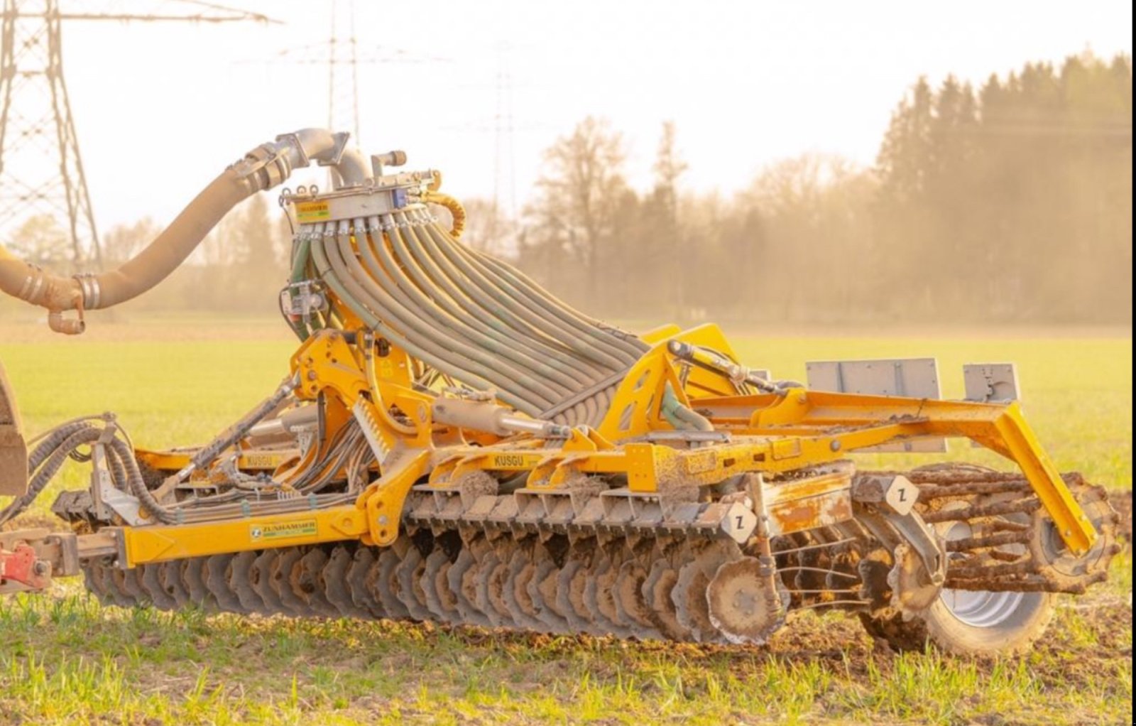 Güllescheibenegge des Typs Zunhammer KUSKU  6,5, Gebrauchtmaschine in Bruckmühl (Bild 3)