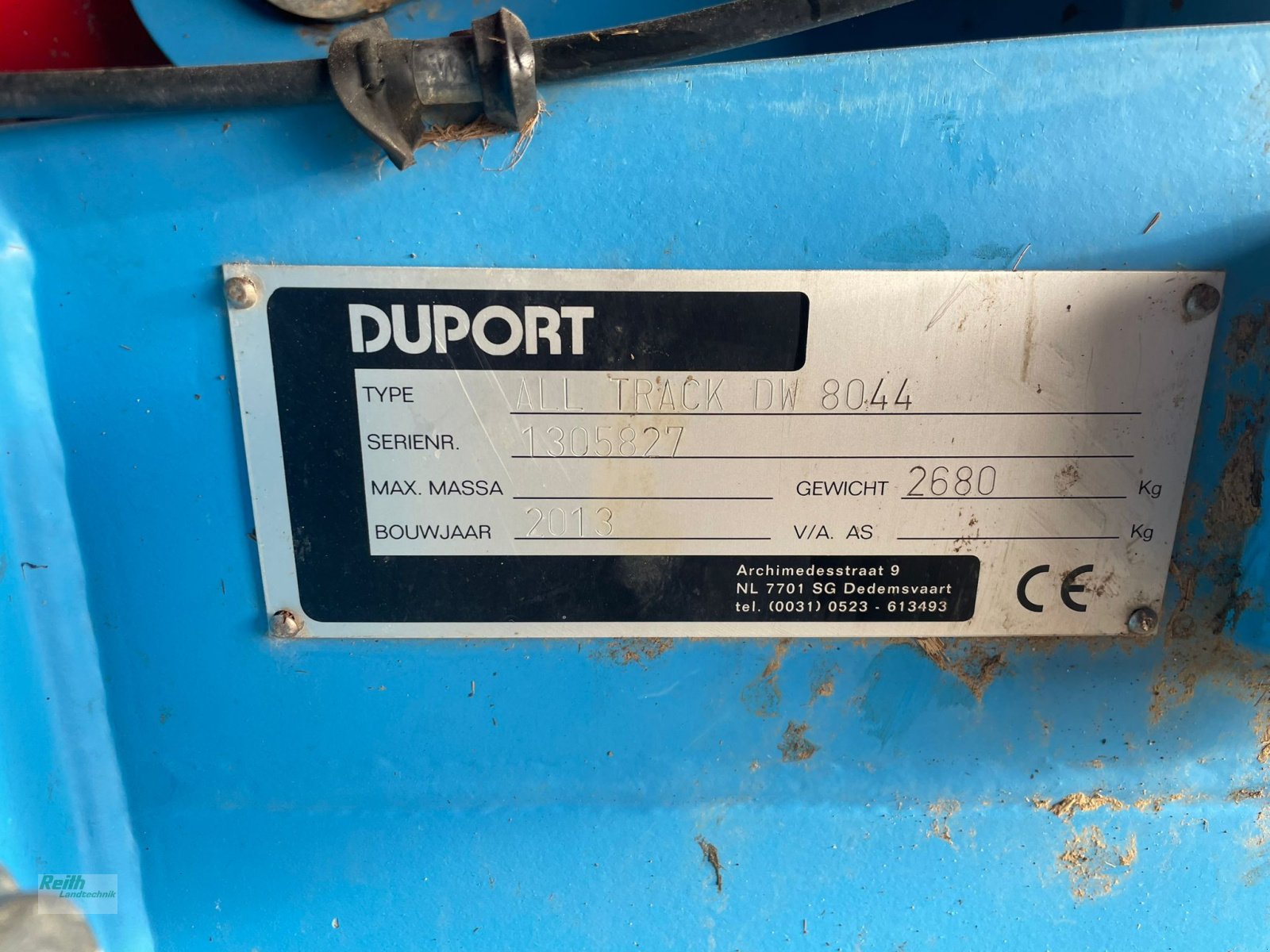 Gülleschlitzgerät des Typs Duport All Track DW 8044, Gebrauchtmaschine in Wolnzach (Bild 3)