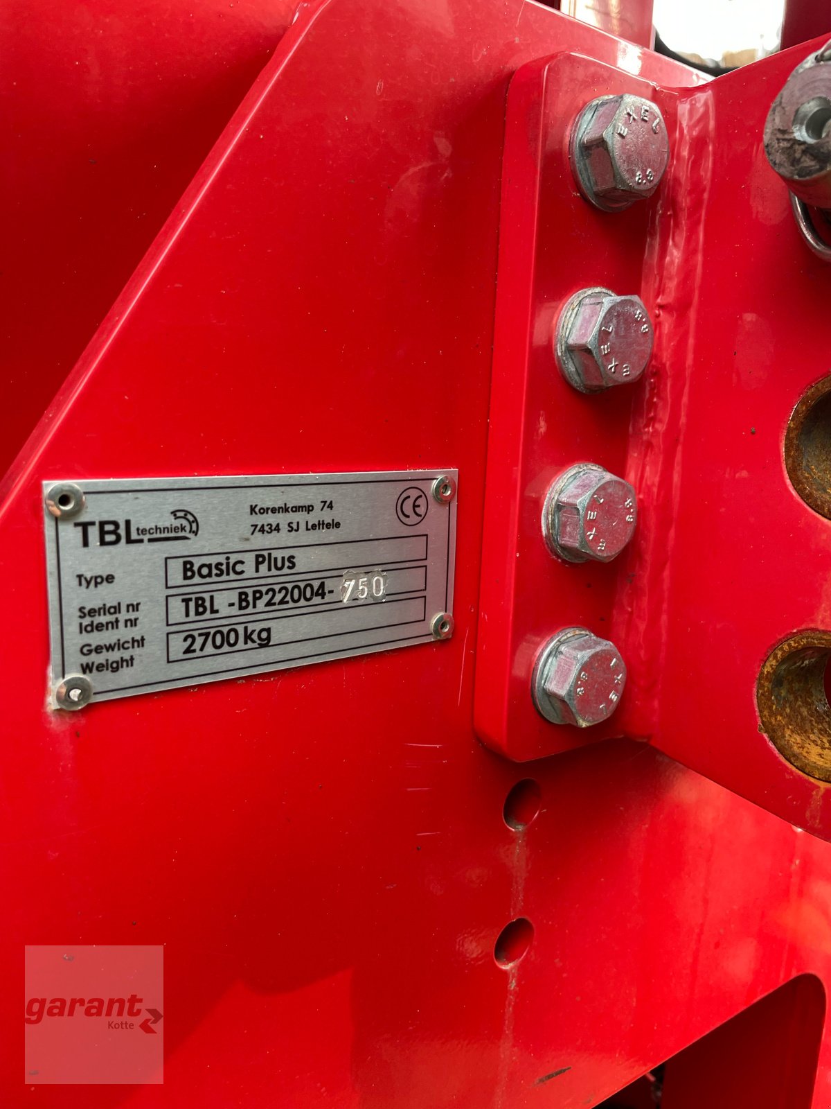 Gülleschlitzgerät des Typs TBL Basic Plus, Gebrauchtmaschine in Rieste (Bild 6)