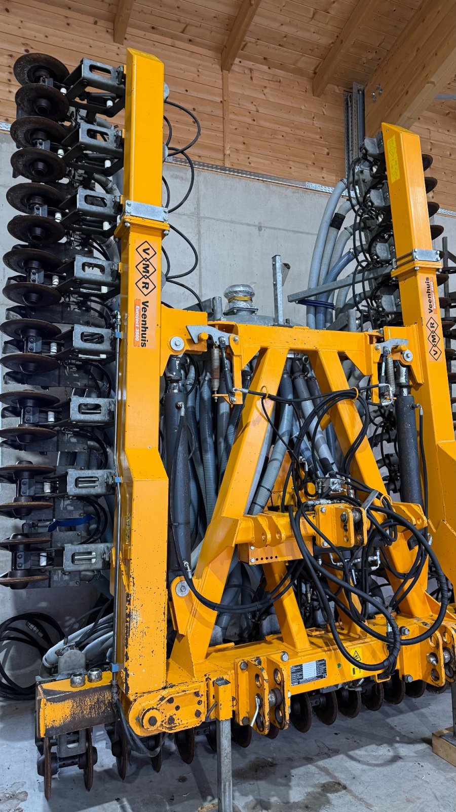 Gülleschlitzgerät des Typs Veenhuis Euroject 3500, Gebrauchtmaschine in Bruckmühl (Bild 2)