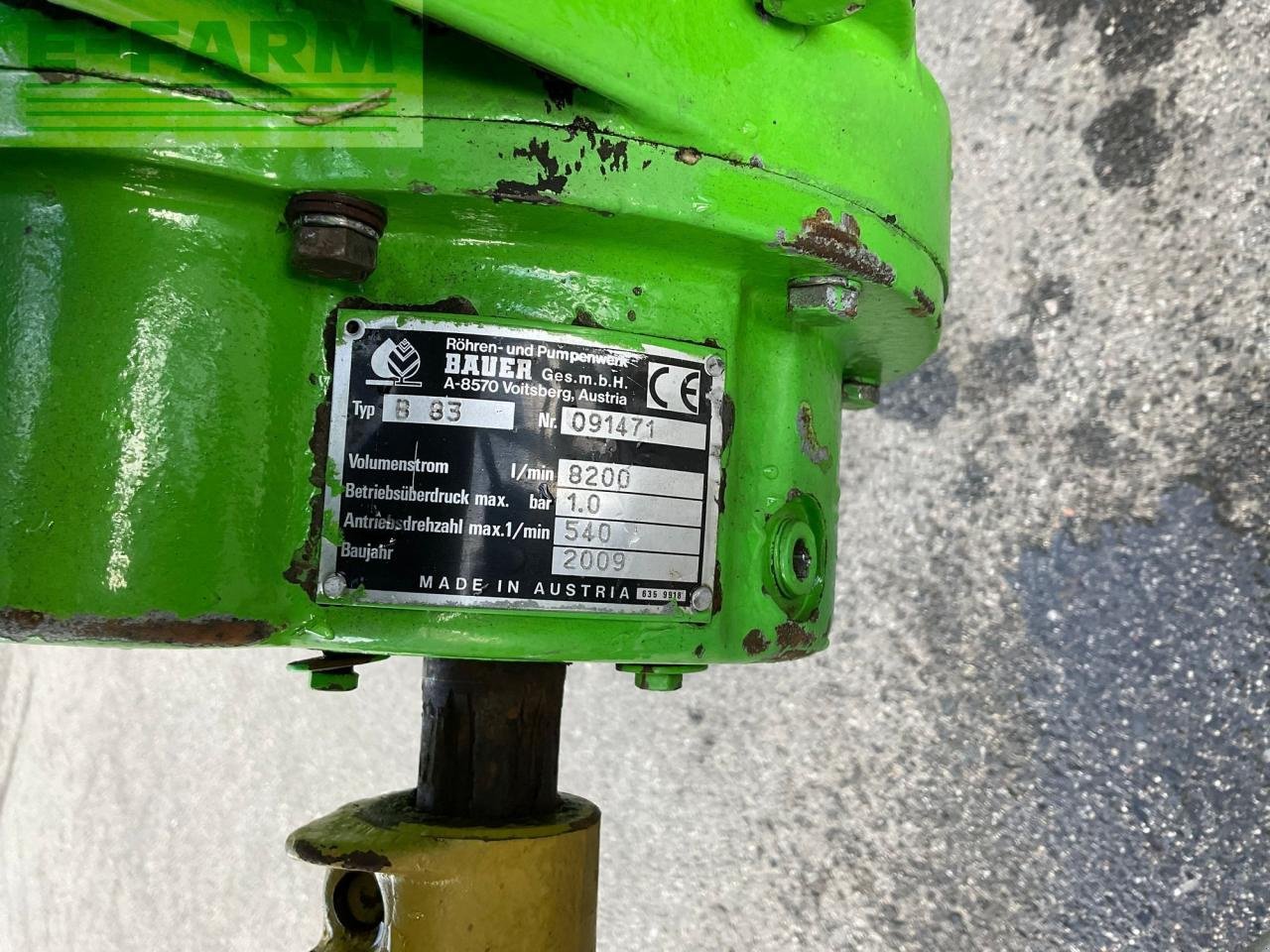 Gülleselbstfahrer του τύπου Bauer V 83 Güllefass, Gebrauchtmaschine σε REDLHAM (Φωτογραφία 26)