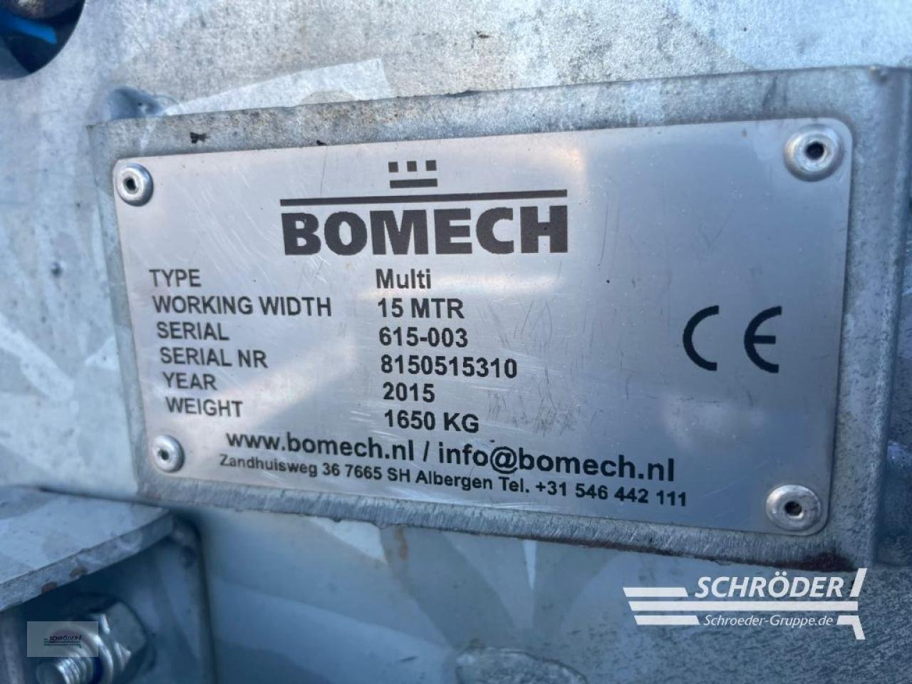 Gülleselbstfahrer des Typs Bomech MULTI 15, Gebrauchtmaschine in Wildeshausen (Bild 19)