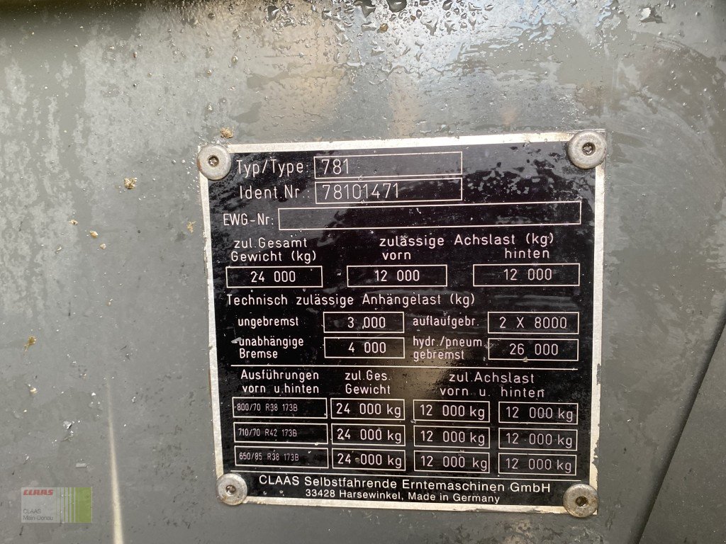 Gülleselbstfahrer des Typs CLAAS Xerion 3800 TRAC VC mit Gülleaufbau SGT, Gebrauchtmaschine in Vohburg (Bild 25)