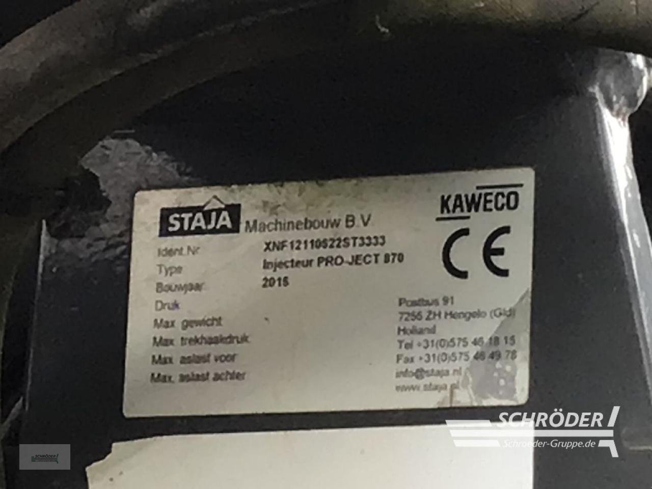 Gülleselbstfahrer tip Kaweco PROJECT 870 GÜLLESCHLITZGERÄT, Gebrauchtmaschine in Penzlin (Poză 4)