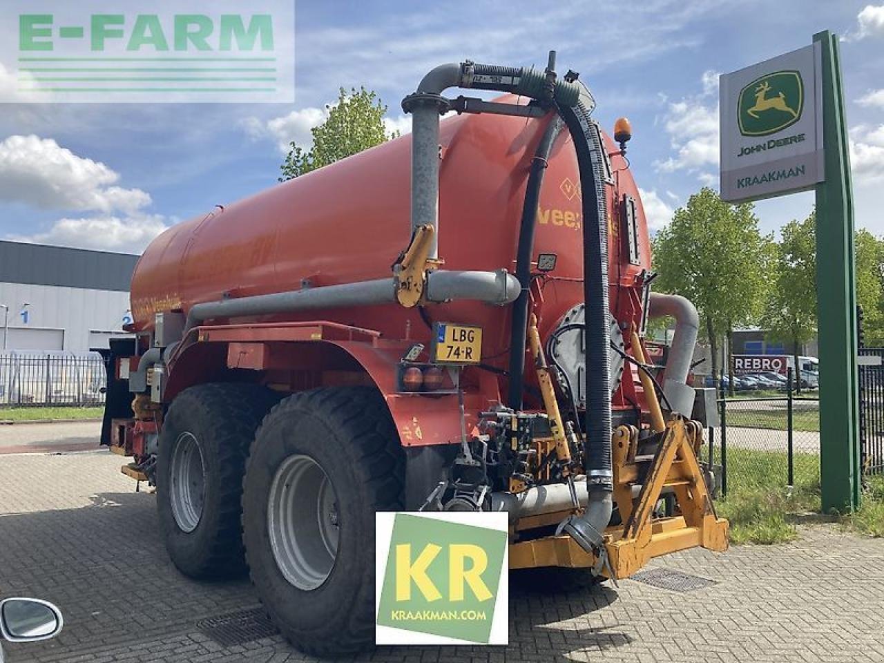 Gülleselbstfahrer des Typs Veenhuis hdg #29527, Gebrauchtmaschine in STEENBERGEN (Bild 7)