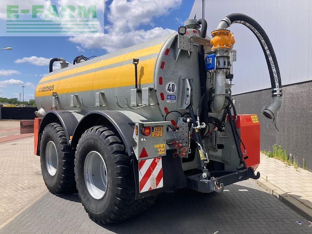 Gülleselbstfahrer del tipo Veenhuis profiline 16600, Gebrauchtmaschine en gg VEGHEL (Imagen 16)