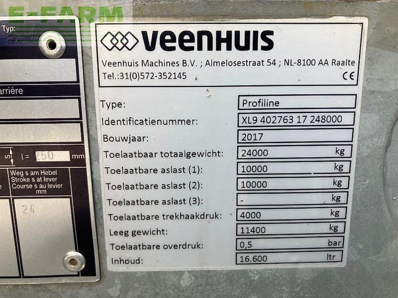 Gülleselbstfahrer van het type Veenhuis profiline 16600, Gebrauchtmaschine in gg VEGHEL (Foto 2)