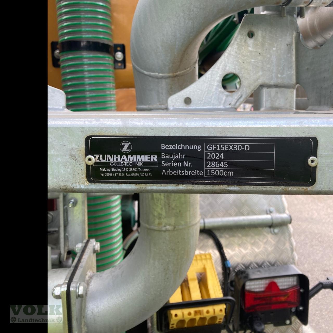 Gülleselbstfahrer of the type Zunhammer SKE18,5PU Tandem ECO, Neumaschine in Friedberg-Derching (Picture 11)