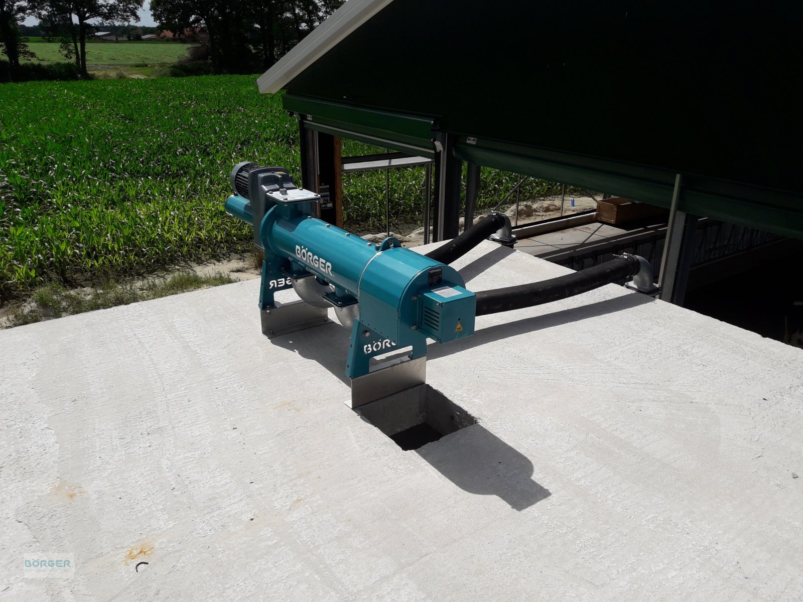 Gülleseparator of the type Börger Bioselect RC 25, RC 40, RC 75 oder RC 150 stationär (optional auf Wandhalterung), Neumaschine in Borken-Weseke (Picture 1)