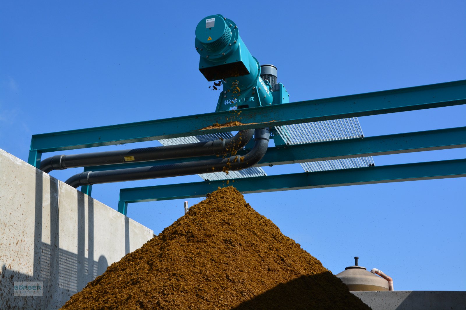 Gülleseparator of the type Börger Bioselect RC 25, RC 40, RC 75 oder RC 150 stationär (optional auf Wandhalterung), Neumaschine in Borken-Weseke (Picture 4)