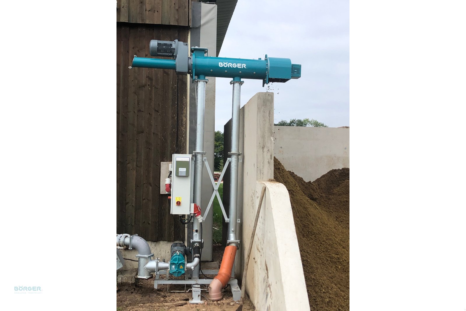 Gülleseparator of the type Börger Bioselect RC25 Leichtbaugestell, Neumaschine in Borken-Weseke (Picture 1)