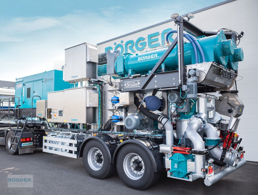 Gülleseparator del tipo Börger Mobile Hochleistungsseparation Bioselect 2 x RC 150, Neumaschine In Borken-Weseke (Immagine 1)