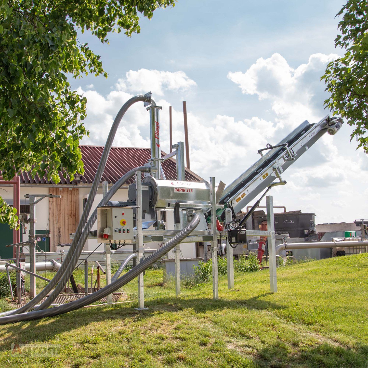 Gülleseparator tip Fliegl Tapir 375 Gülleseparator, Neumaschine in Meißenheim-Kürzell (Poză 9)