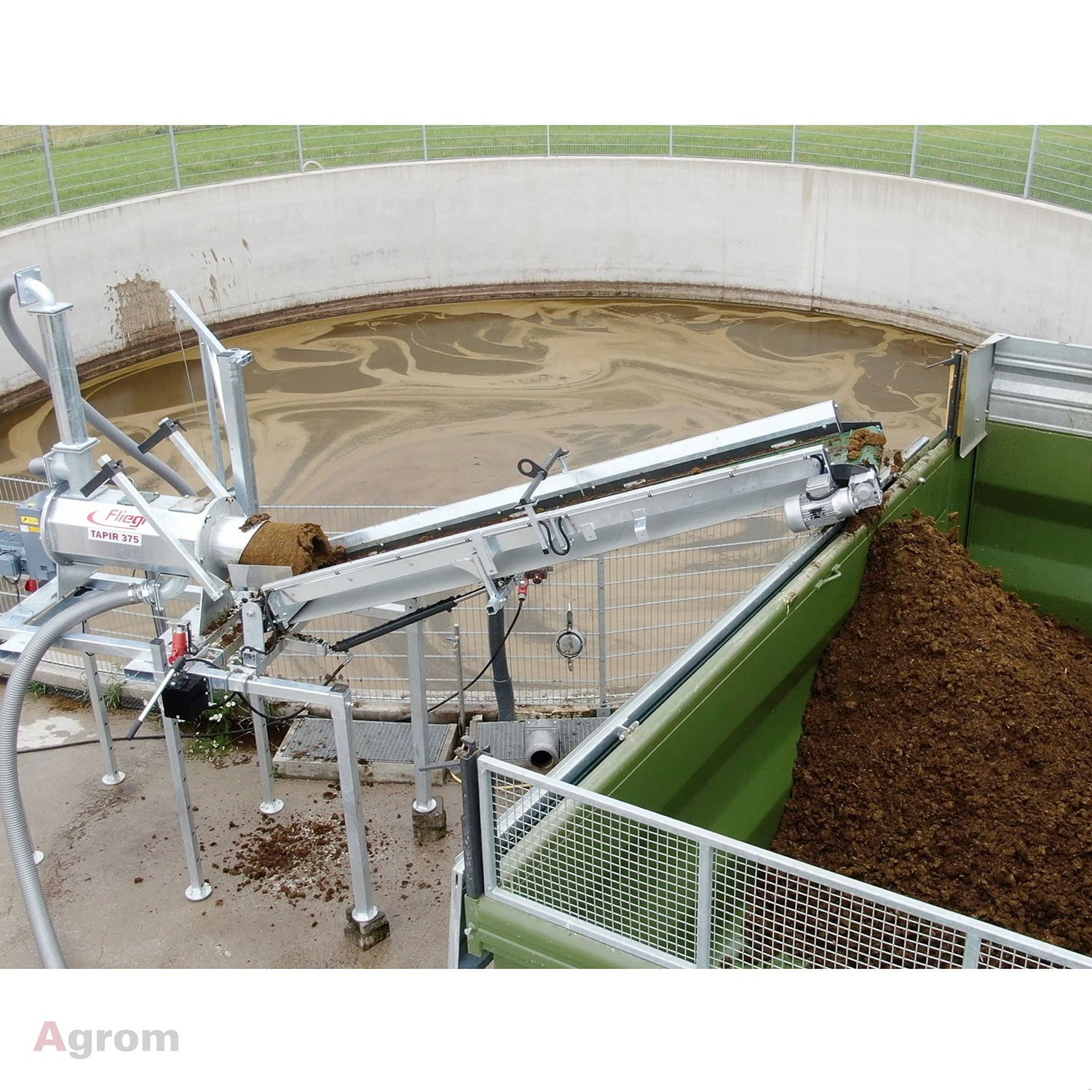 Gülleseparator des Typs Fliegl Tapir 375 Gülleseparator, Neumaschine in Meißenheim-Kürzell (Bild 11)