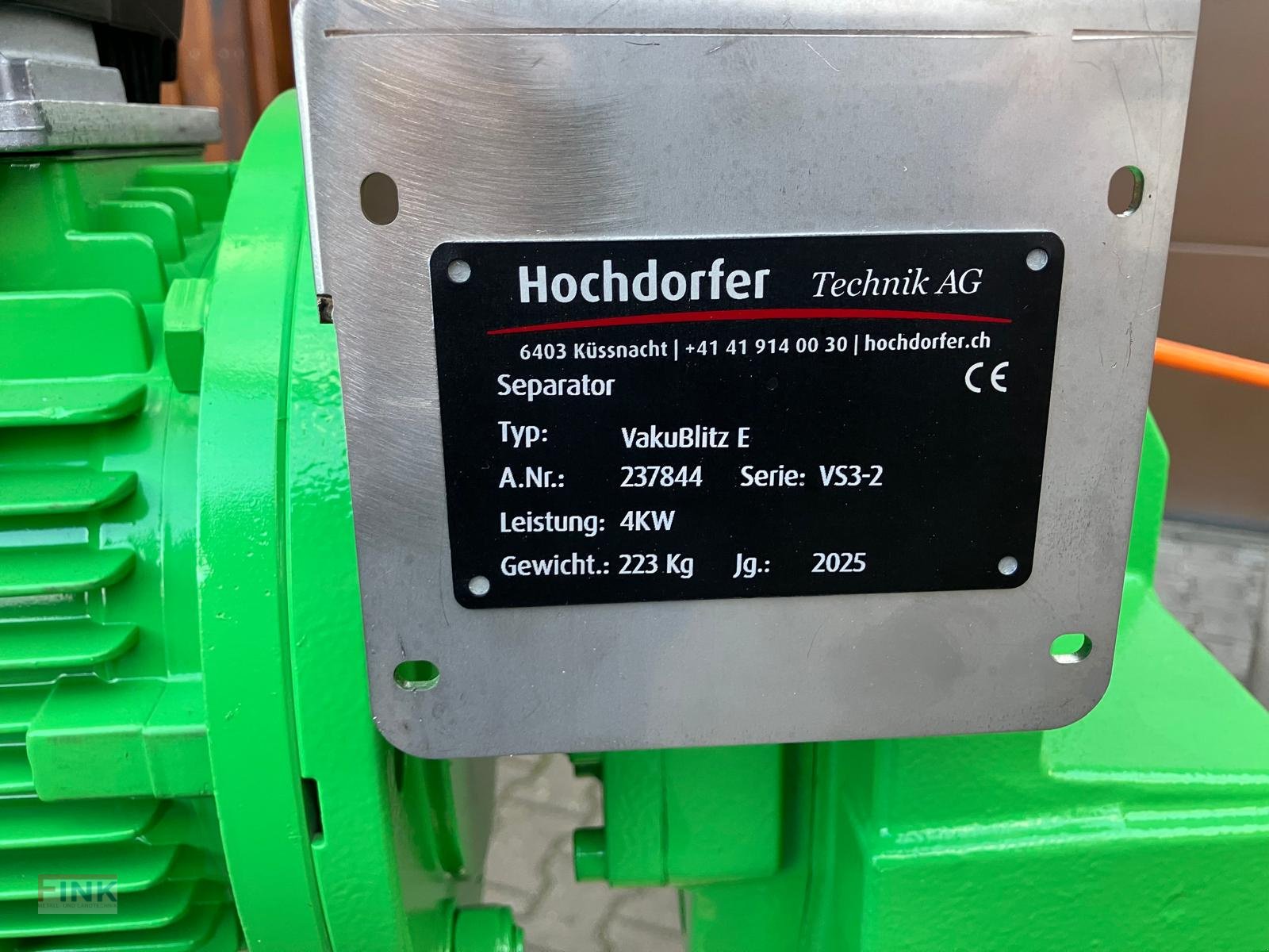 Gülleseparator of the type Hochdorfer VakuBlitz, Neumaschine in Burgberg-Häuser (Picture 3)