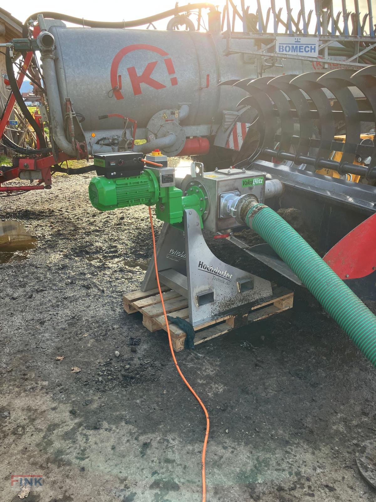 Gülleseparator of the type Hochdorfer VakuBlitz, Neumaschine in Burgberg-Häuser (Picture 7)