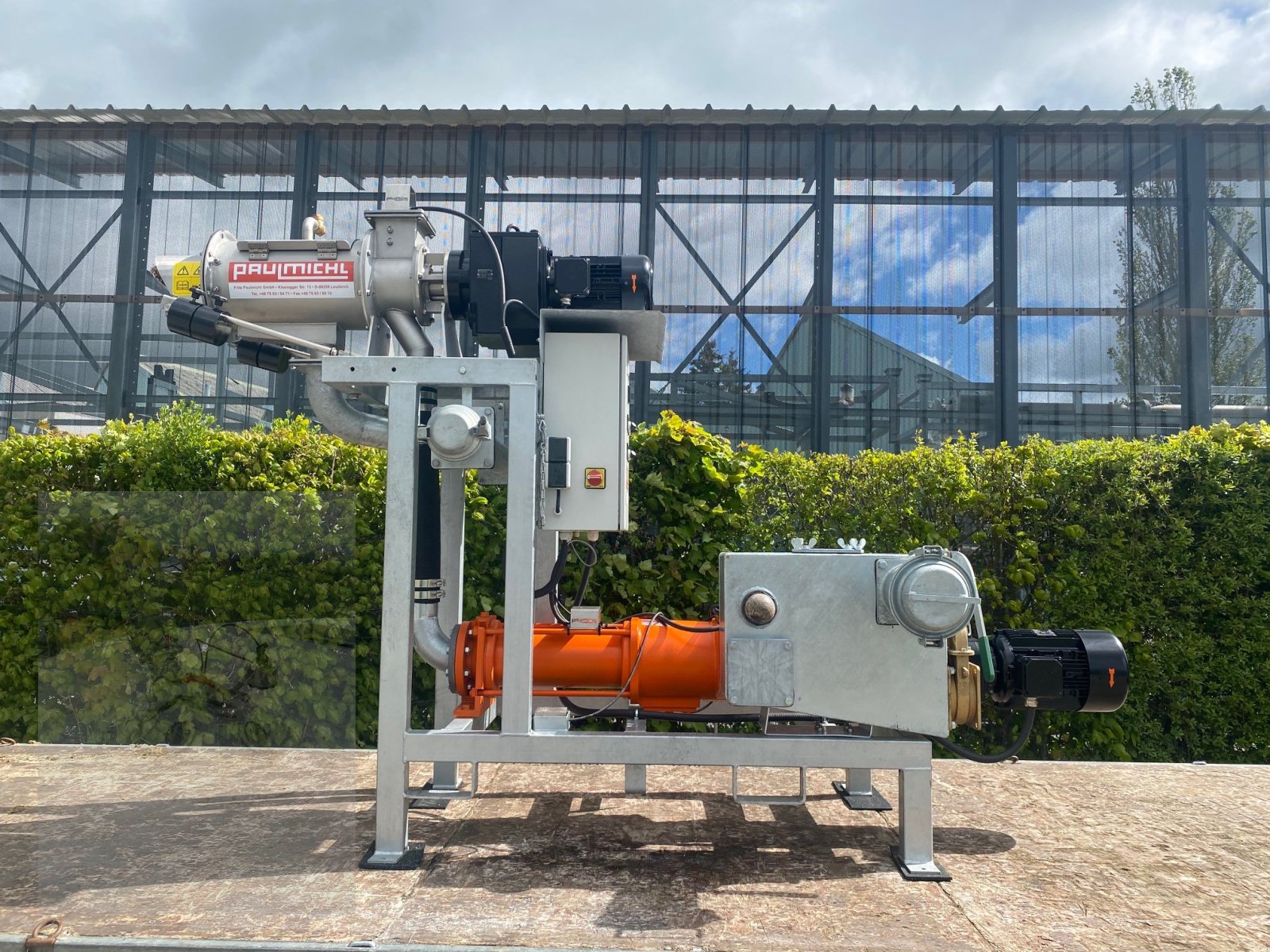 Gülleseparator del tipo Paulmichl Separatoren Leistung 10 – 60 m³/h, Neumaschine In Leutkirch (Immagine 3)