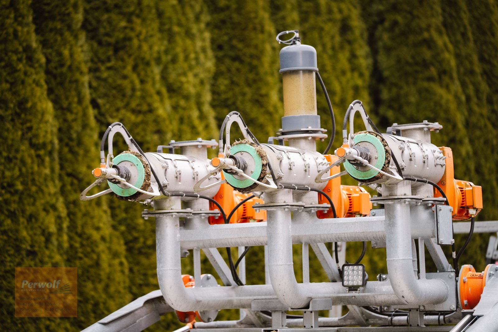 Gülleseparator des Typs Perwolf Mobiler Gülleseparator, Gebrauchtmaschine in Obdach (Bild 8)