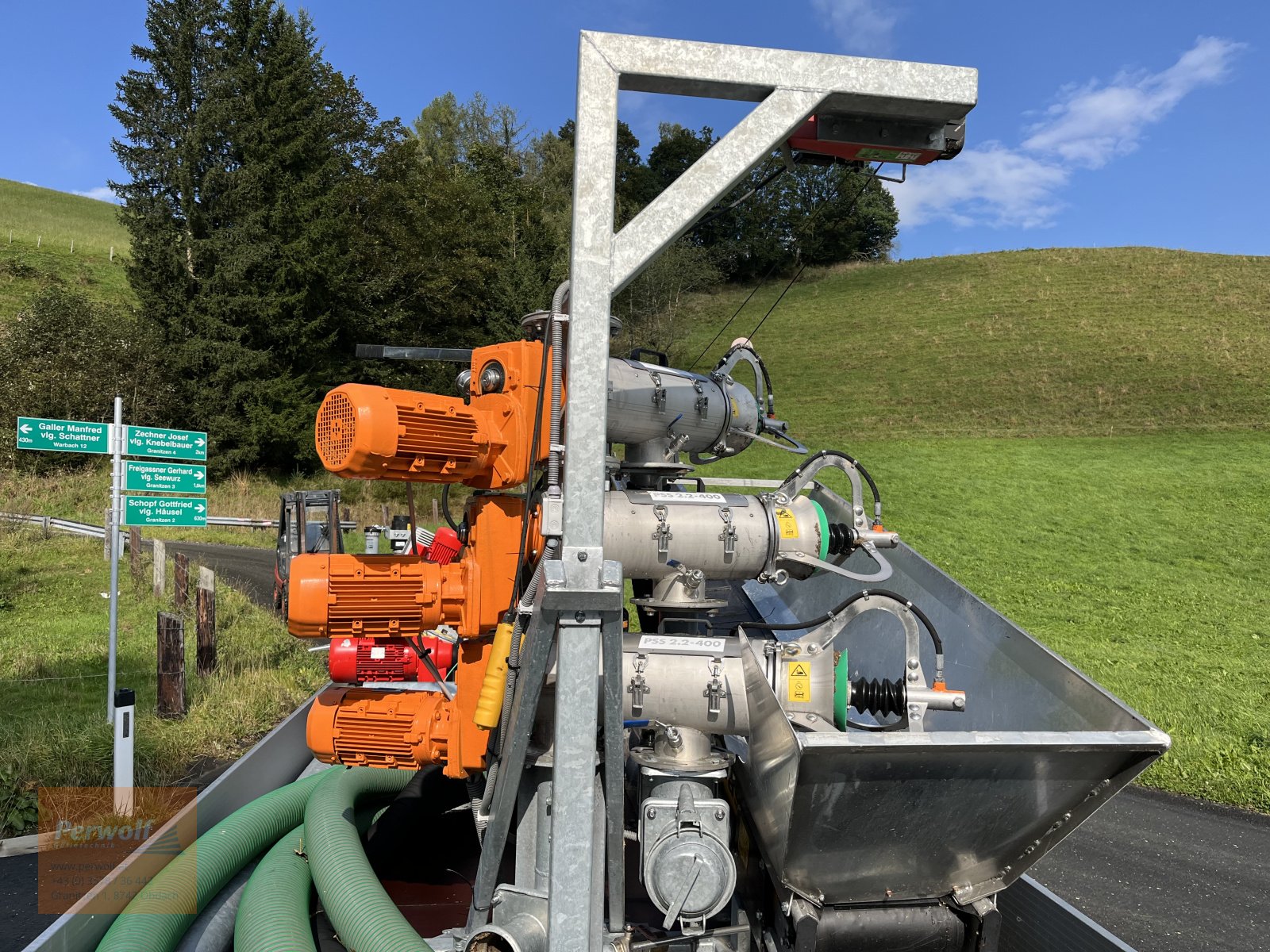 Gülleseparator типа Perwolf Mobiler Gülleseparator, Gebrauchtmaschine в Obdach (Фотография 8)