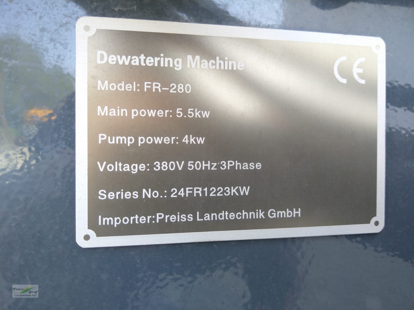 Gülleseparator des Typs PreissTec FR280, Neumaschine in Pegnitz-Bronn (Bild 10)