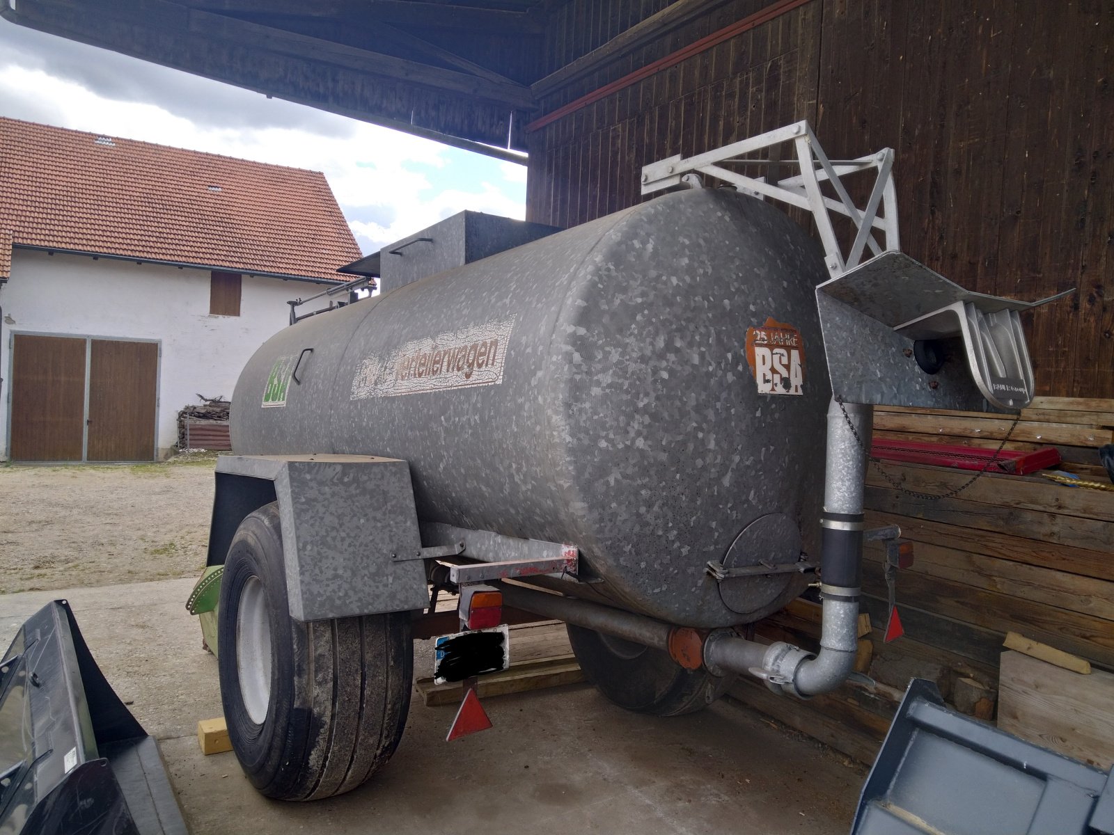 Gülleverteiltechnik des Typs BSA Güllefass, Schleuderfass, Gebrauchtmaschine in Anzing (Bild 2)