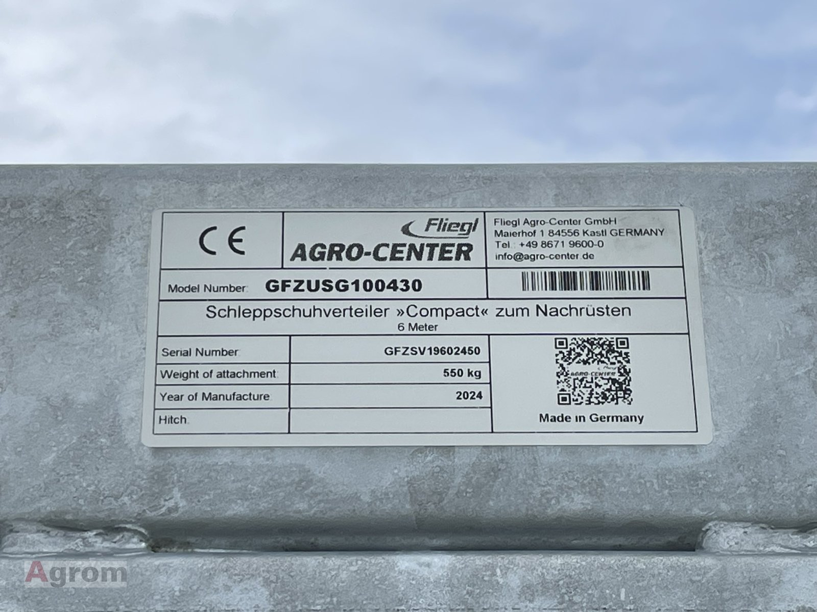Gülleverteiltechnik des Typs Fliegl Schleppschuhverteiler Compact 6,0 m, Neumaschine in Meißenheim-Kürzell (Bild 6)