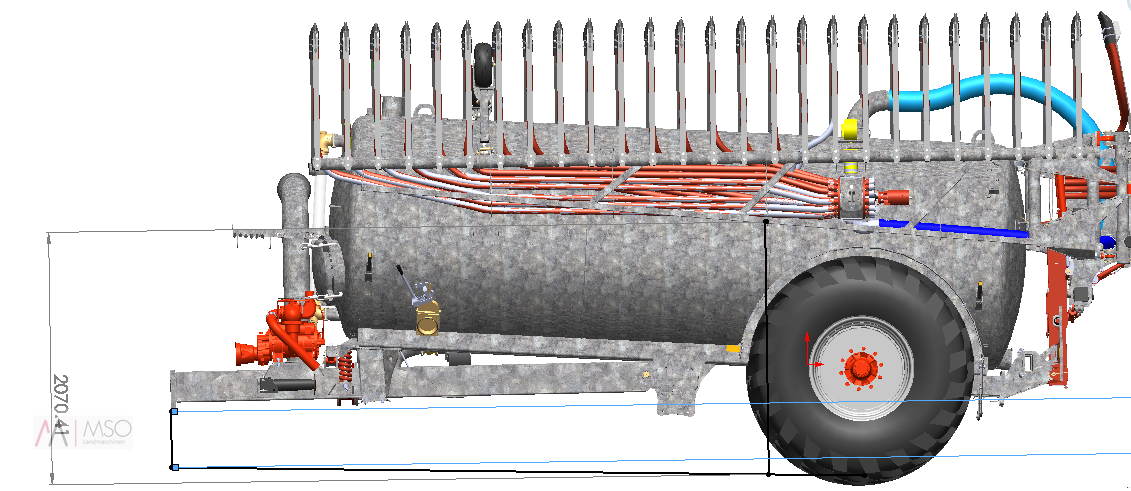Gülleverteiltechnik типа Mastek 15m Schleppschuhverteiler, Neumaschine в Berumerfehn (Фотография 5)