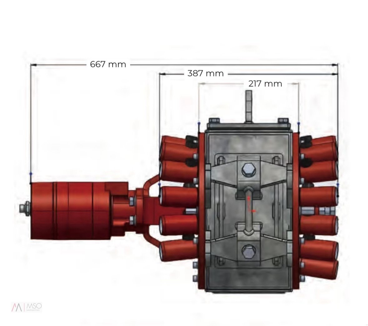 Gülleverteiltechnik от тип Mastek Nano Schneidverteiler, Neumaschine в Berumerfehn (Снимка 2)