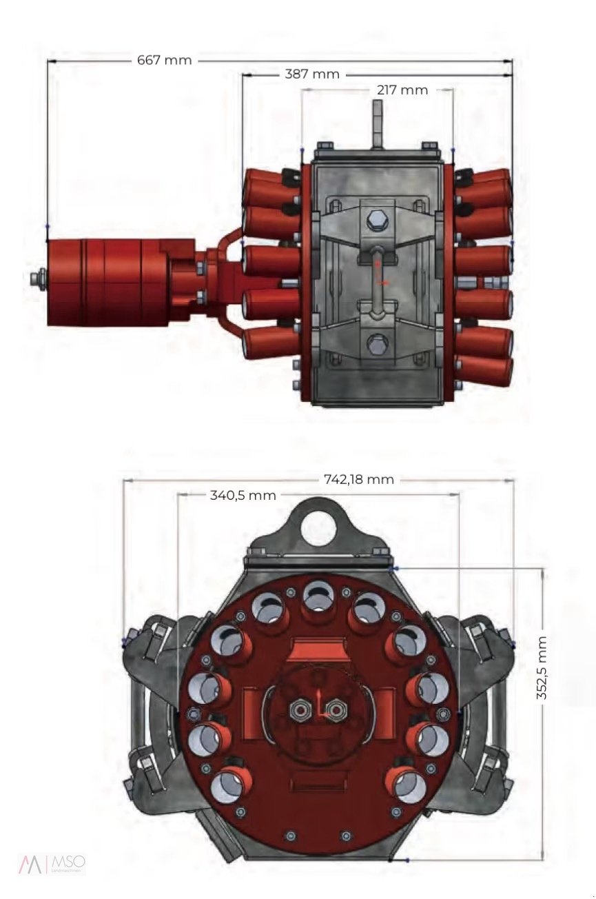 Gülleverteiltechnik от тип Mastek Nano Schneidverteiler, Neumaschine в Berumerfehn (Снимка 3)