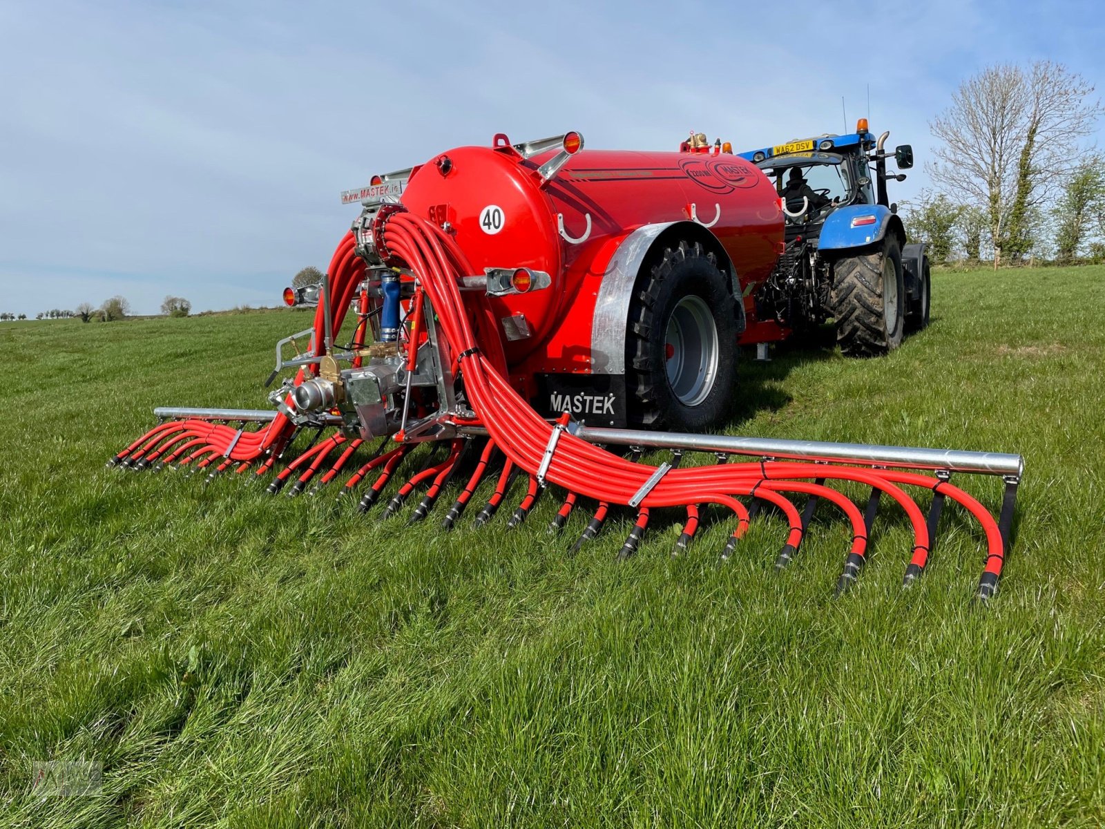 Gülleverteiltechnik des Typs Mastek Schleppschlauchverteiler Schleppschuhverteiler zur Nachrüstung, Neumaschine in Südbrookmerland (Bild 5)