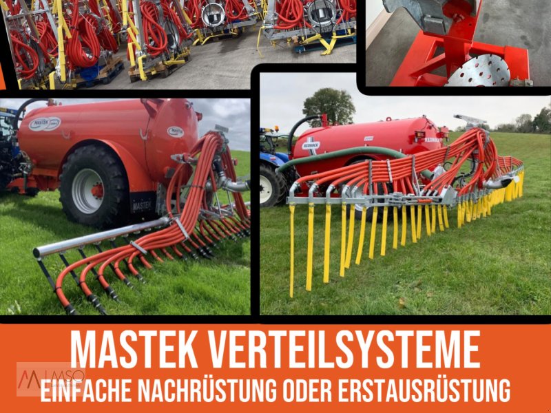 Gülleverteiltechnik des Typs Mastek Schleppschlauchverteiler Schleppschuhverteiler zur Nachrüstung, Neumaschine in Südbrookmerland (Bild 1)