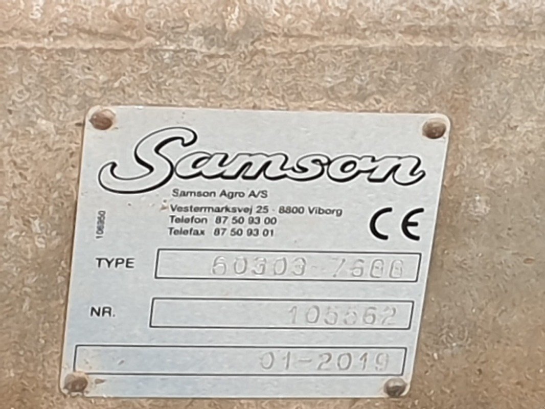 Gülleverteiltechnik des Typs Samson HBX II 30M, Gebrauchtmaschine in Sittensen (Bild 12)