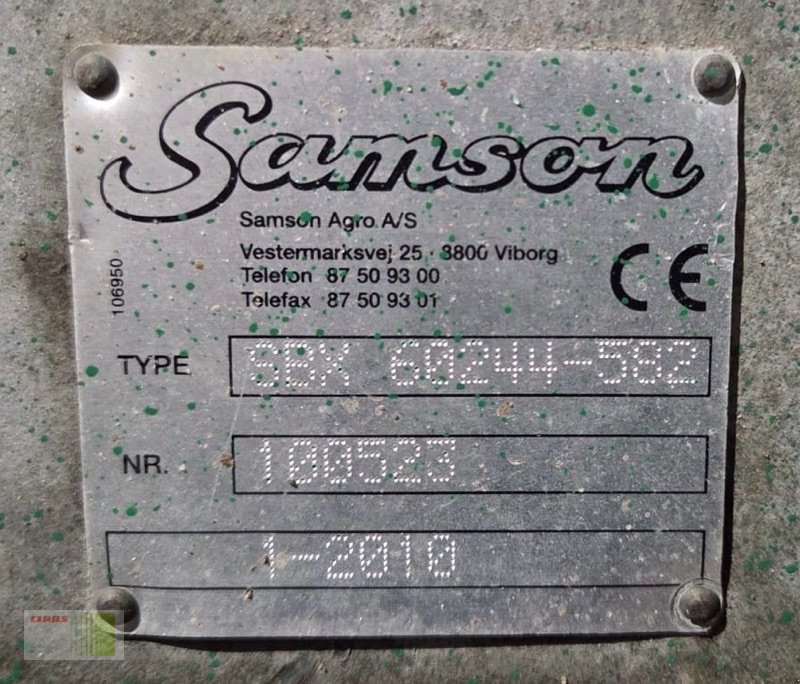 Gülleverteiltechnik des Typs Samson SBX 2 24 Meter Schleppschlauchgestänge, Gebrauchtmaschine in Risum-Lindholm (Bild 11)