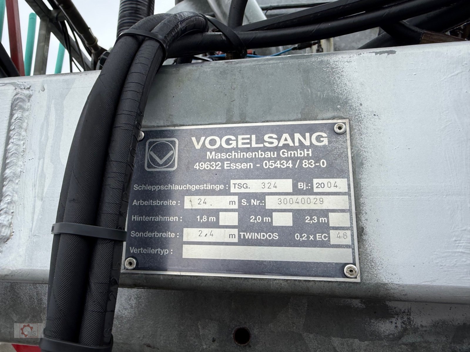 Gülleverteiltechnik a típus Vogelsang Schleppschlauch 24m TSG 324, Gebrauchtmaschine ekkor: Tiefenbach (Kép 8)