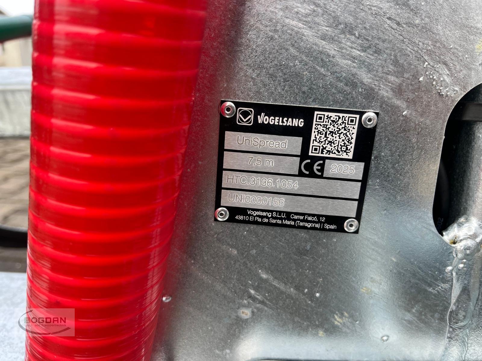 Gülleverteiltechnik van het type Vogelsang Schleppschlauchverteiler, Neumaschine in Rohr i. NB (Foto 5)