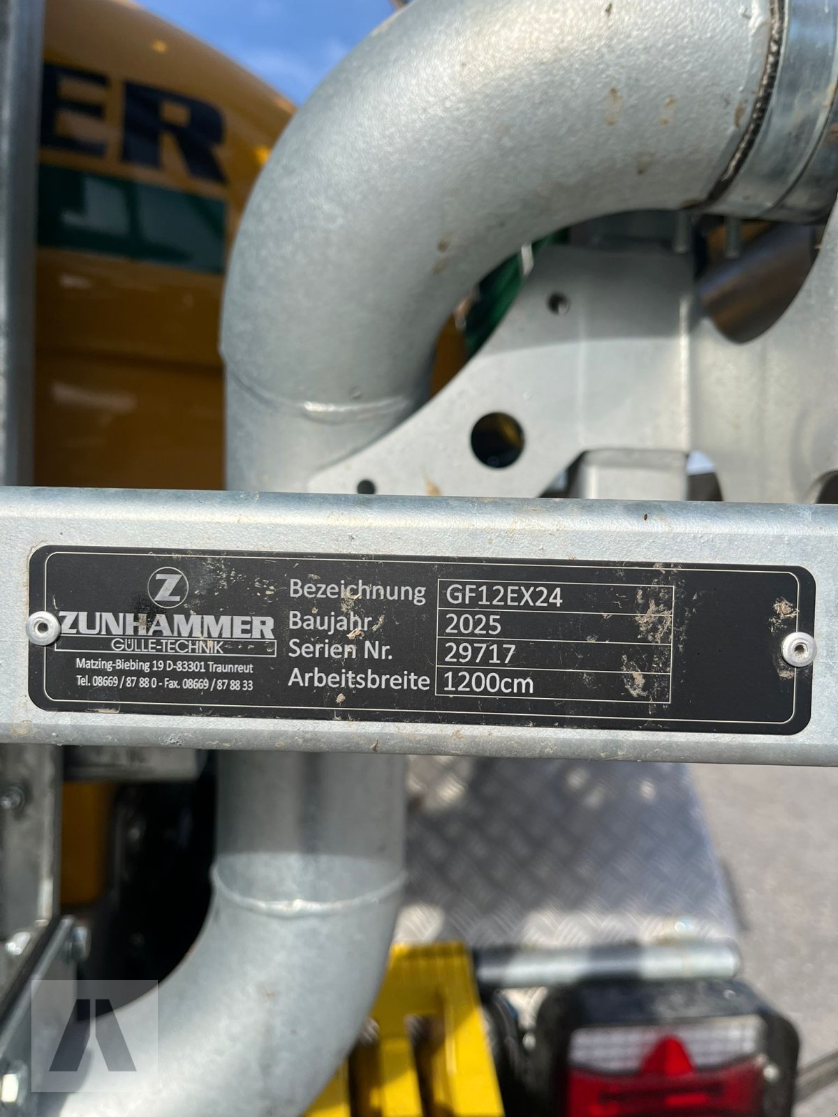 Gülleverteiltechnik типа Zunhammer K 10 PU, Gebrauchtmaschine в Antdorf (Фотография 11)