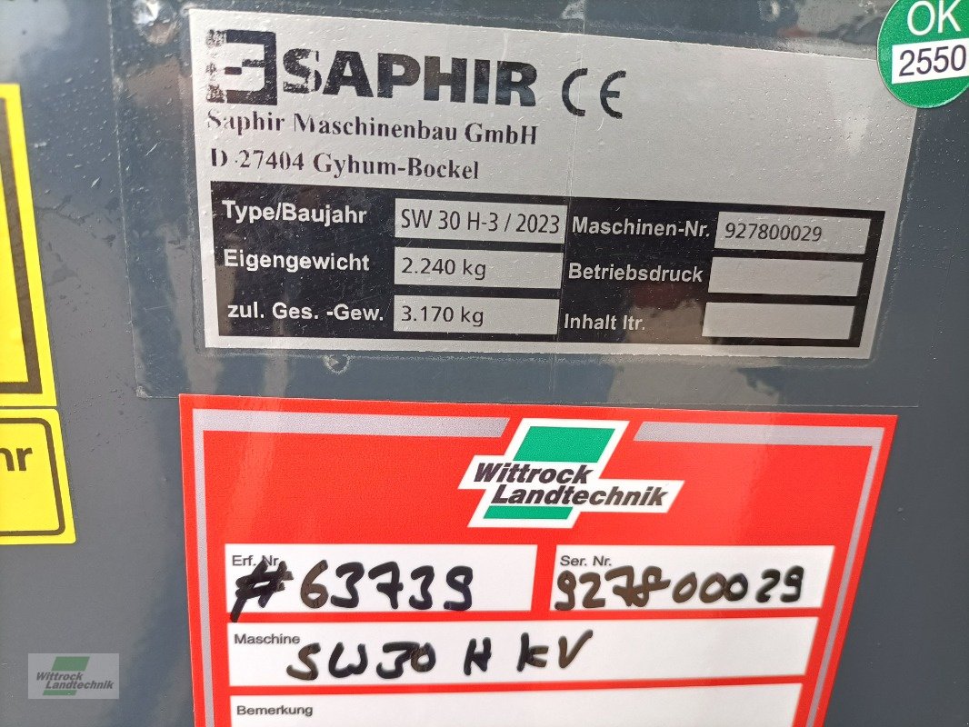 Gummiradwalze des Typs Saphir SW 30 H KV, Vorführmaschine in Georgsheil (Bild 2)